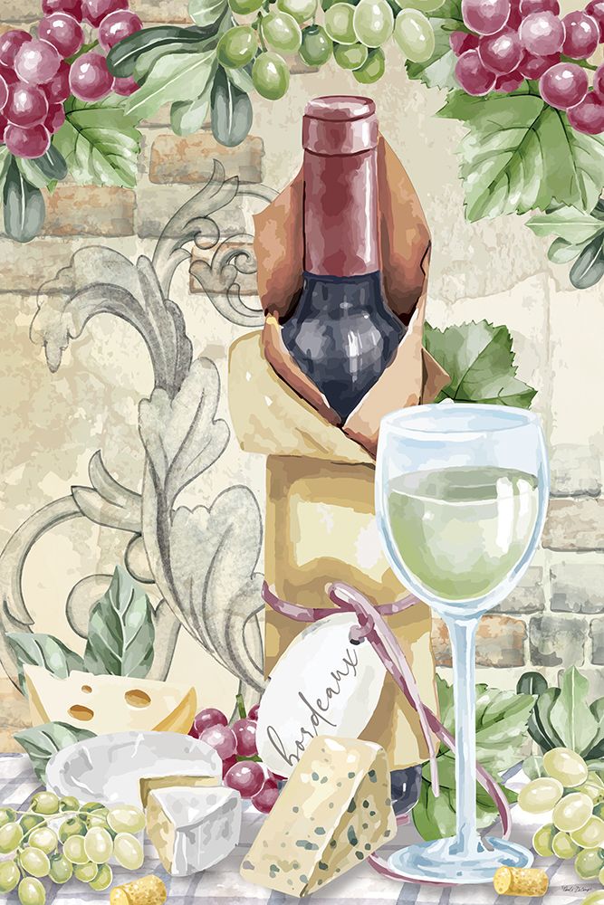 Vineyard Still Life I art print by Nicole DeCamp for $57.95 CAD