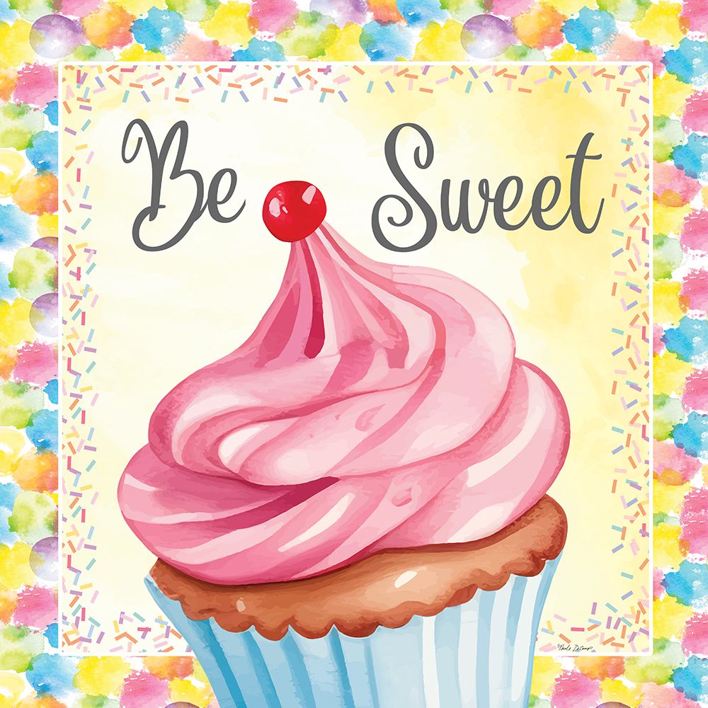 Be Sweet Cupcake art print by Nicole DeCamp for $57.95 CAD