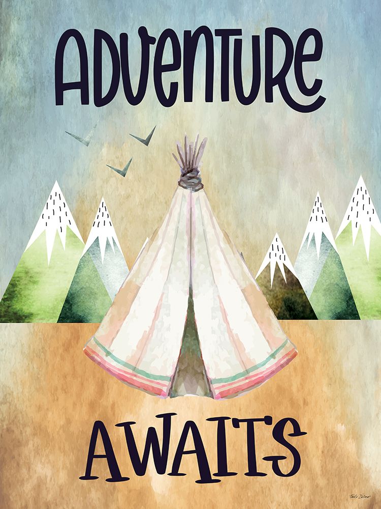 Adventure Awaits art print by Nicole DeCamp for $57.95 CAD