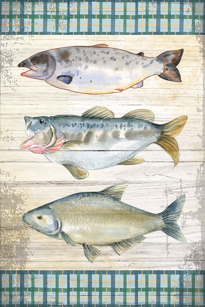 Three Fish art print by Nicole DeCamp for $57.95 CAD