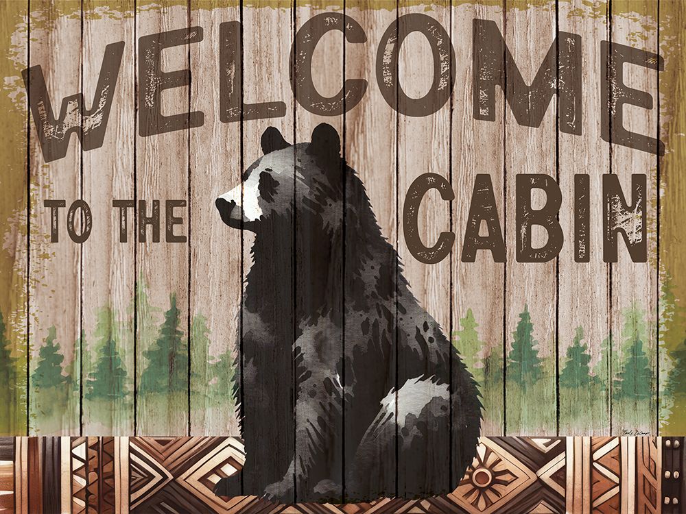 Welcome to the Cabin art print by Nicole DeCamp for $57.95 CAD