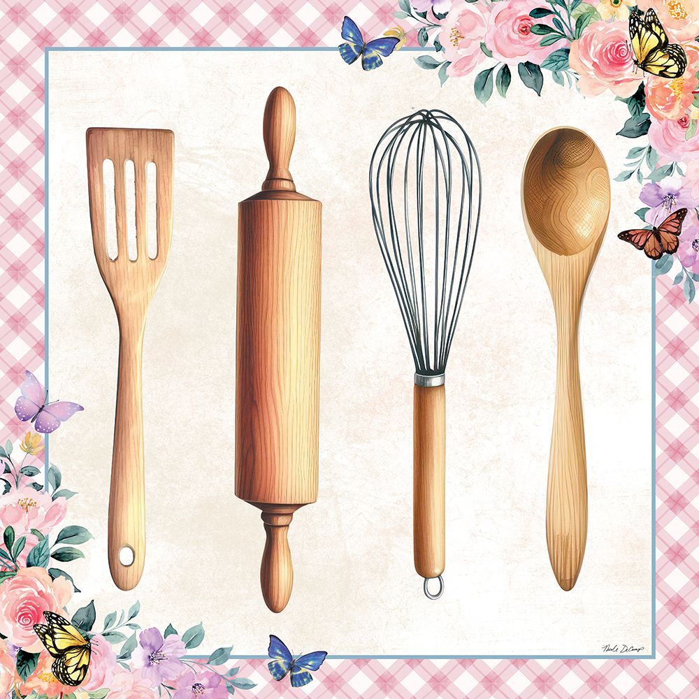 In the Kitchen Tools art print by Nicole DeCamp for $57.95 CAD