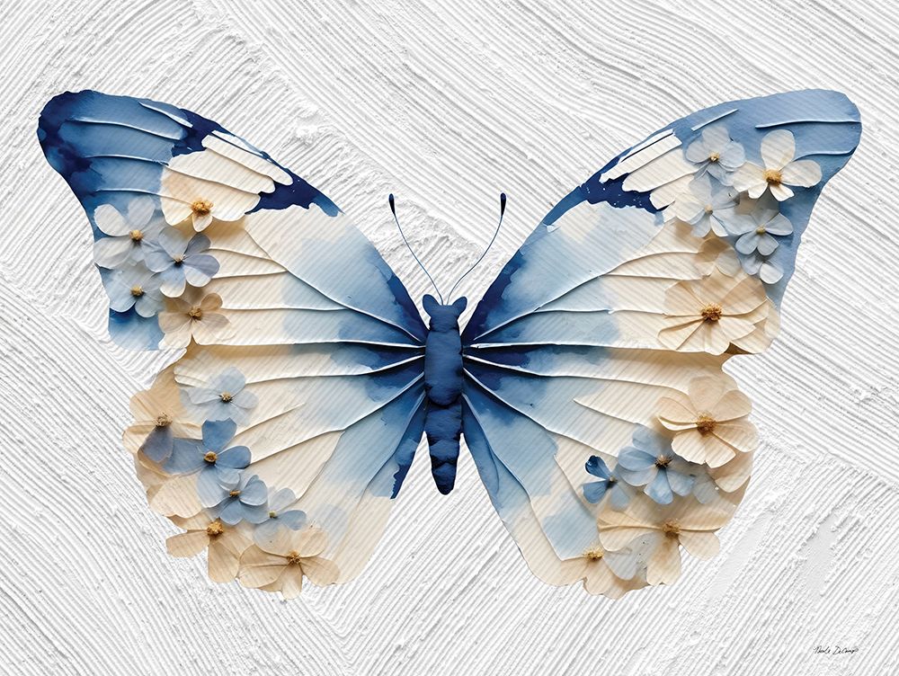 Flower Flutter I art print by Nicole DeCamp for $57.95 CAD