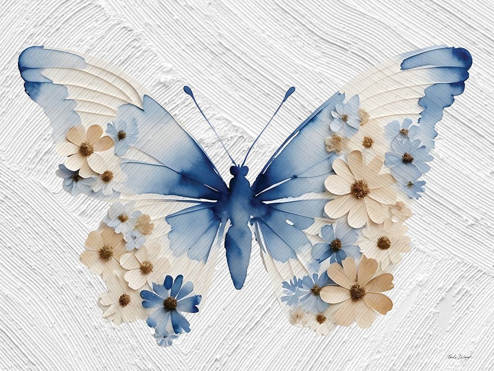 Flower Flutter II art print by Nicole DeCamp for $57.95 CAD