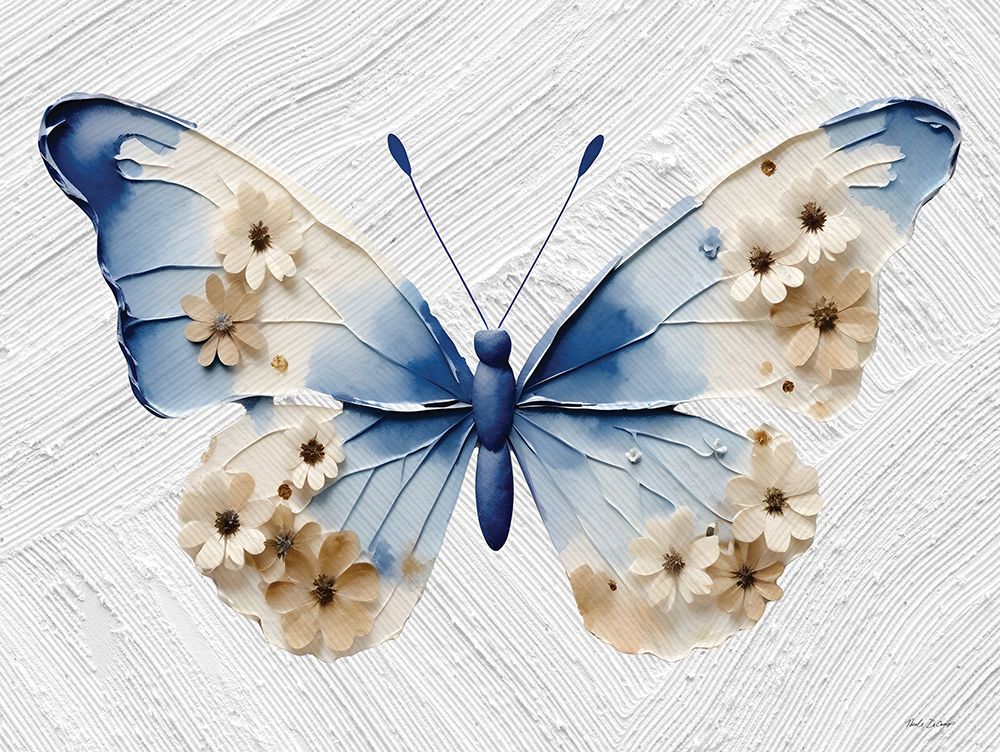 Flower Flutter III art print by Nicole DeCamp for $57.95 CAD