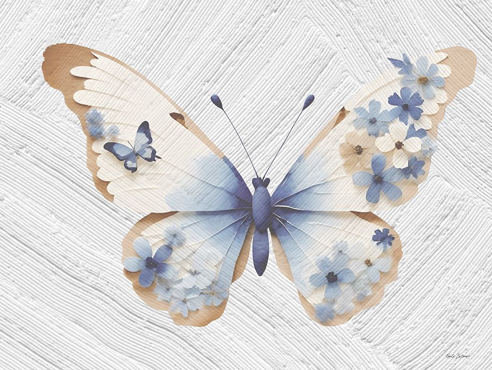 Flower Flutter IV art print by Nicole DeCamp for $57.95 CAD
