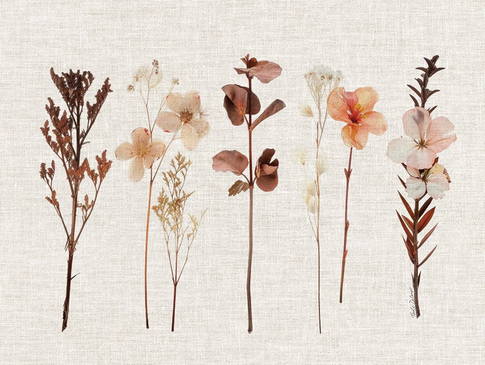 Pressed Flowers For You I art print by Nicole DeCamp for $57.95 CAD