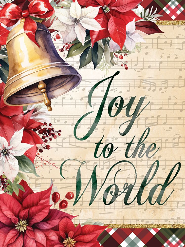 Joy to the World Bell art print by Nicole DeCamp for $57.95 CAD