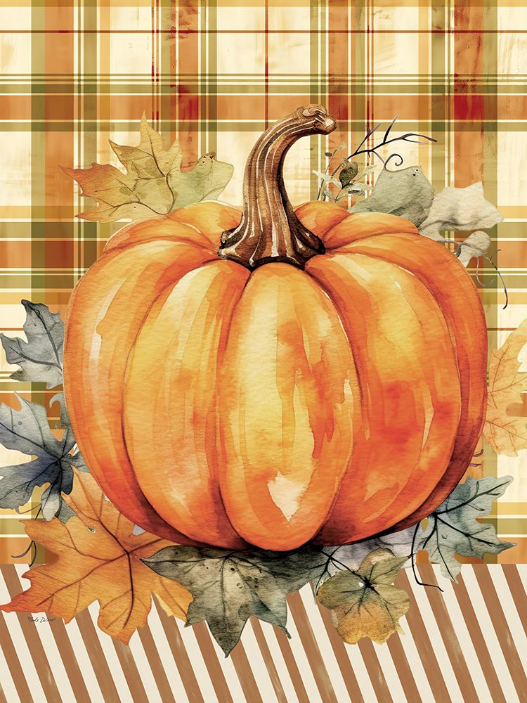Fall Pumpkin art print by Nicole DeCamp for $57.95 CAD