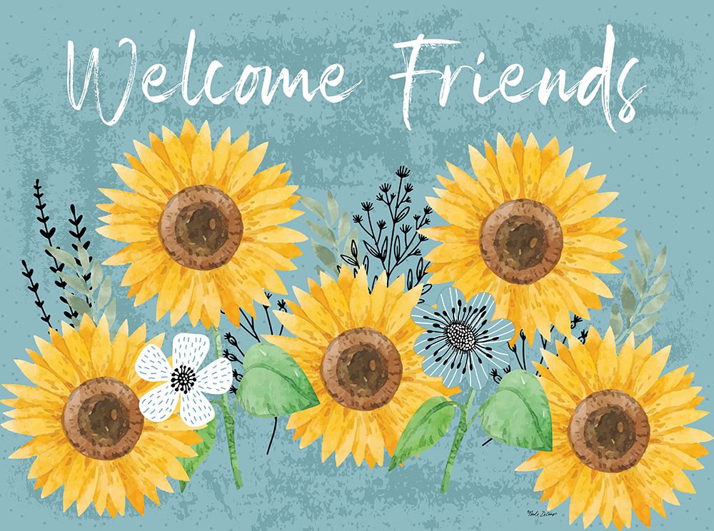 Welcome Friends art print by Nicole DeCamp for $57.95 CAD