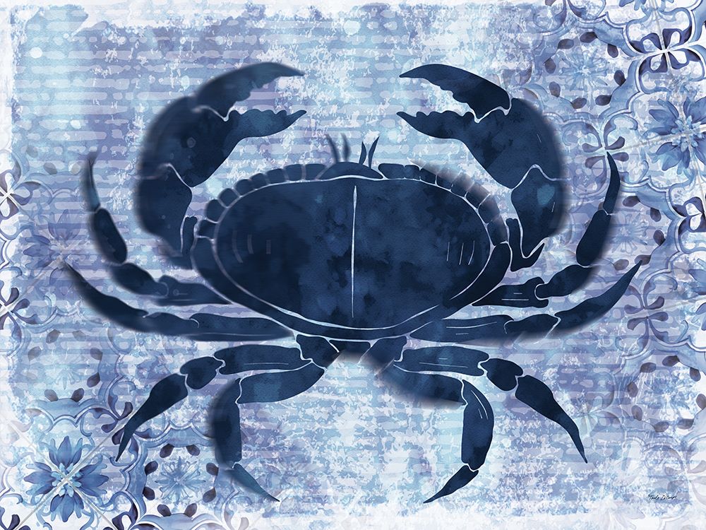 Coastal Crab art print by Nicole DeCamp for $57.95 CAD