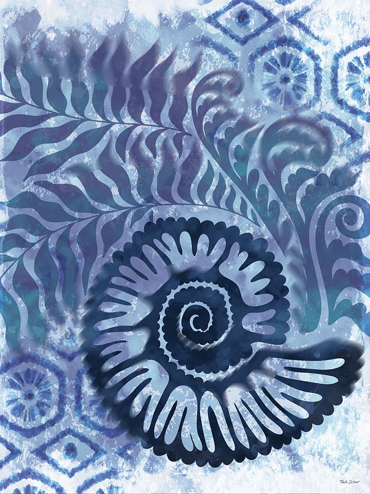 Coastal Shell art print by Nicole DeCamp for $57.95 CAD