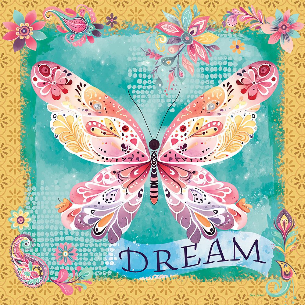 Dream Butterfly art print by Nicole DeCamp for $57.95 CAD
