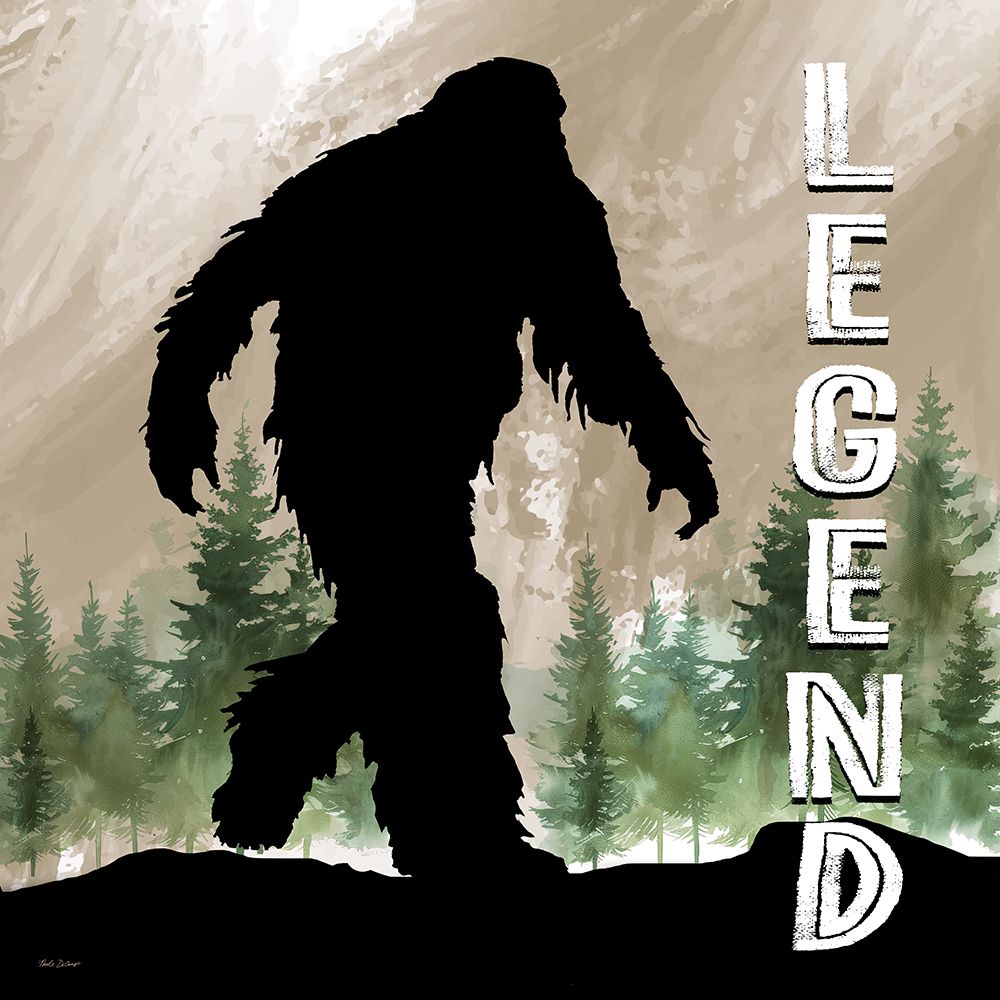 Bigfoot - Legend art print by Nicole DeCamp for $57.95 CAD