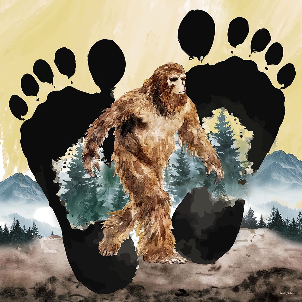 Footprint of Mystery art print by Nicole DeCamp for $57.95 CAD