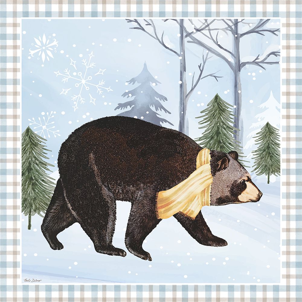 Winter Wonderland Bear art print by Nicole DeCamp for $57.95 CAD