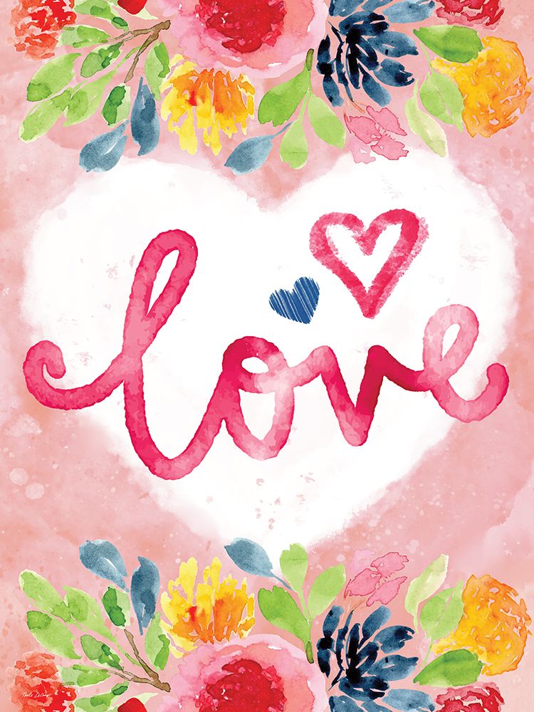 Valentine Love art print by Nicole DeCamp for $57.95 CAD