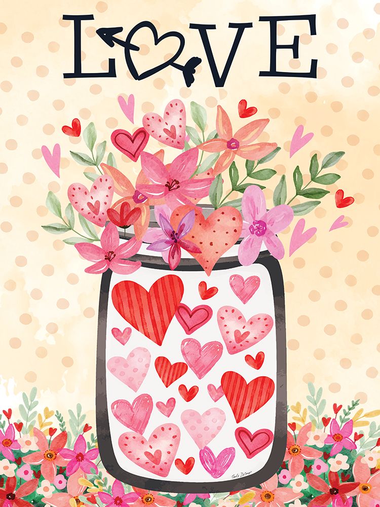 Love Valentines art print by Nicole DeCamp for $57.95 CAD