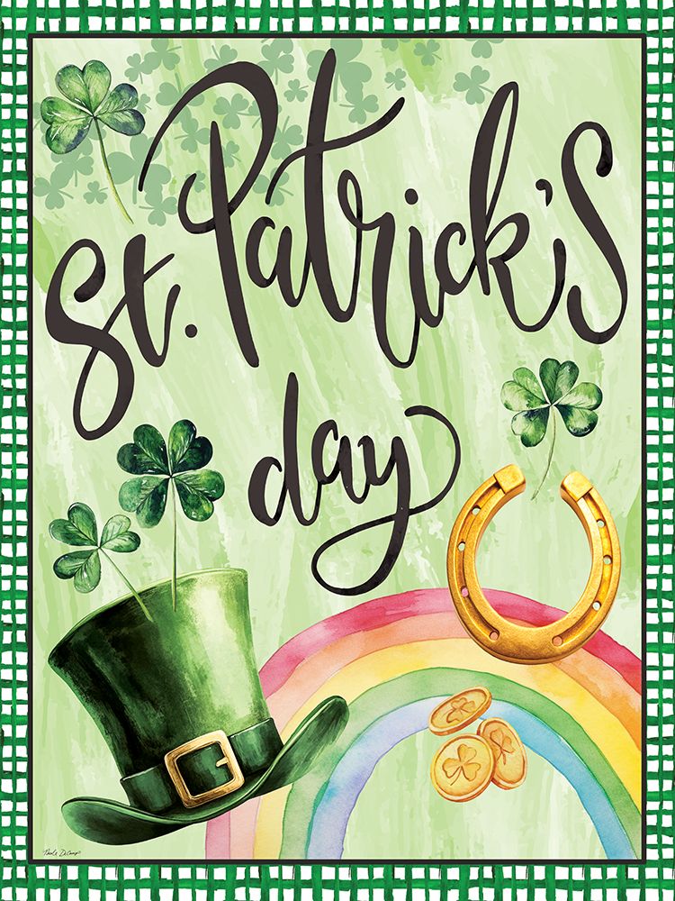 St. Patricks Day art print by Nicole DeCamp for $57.95 CAD