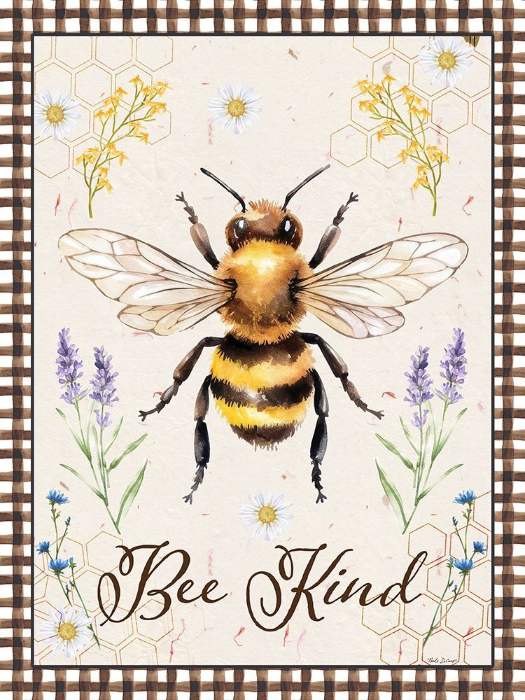 Bee Kind art print by Nicole DeCamp for $57.95 CAD