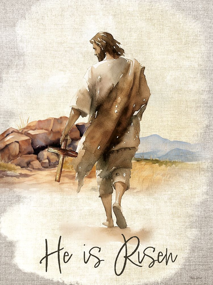 He is Risen art print by Nicole DeCamp for $57.95 CAD
