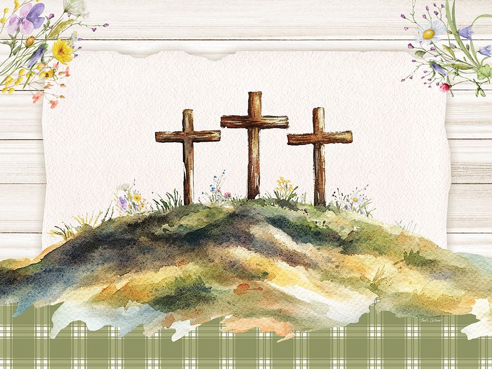 Cross Landscape art print by Nicole DeCamp for $57.95 CAD