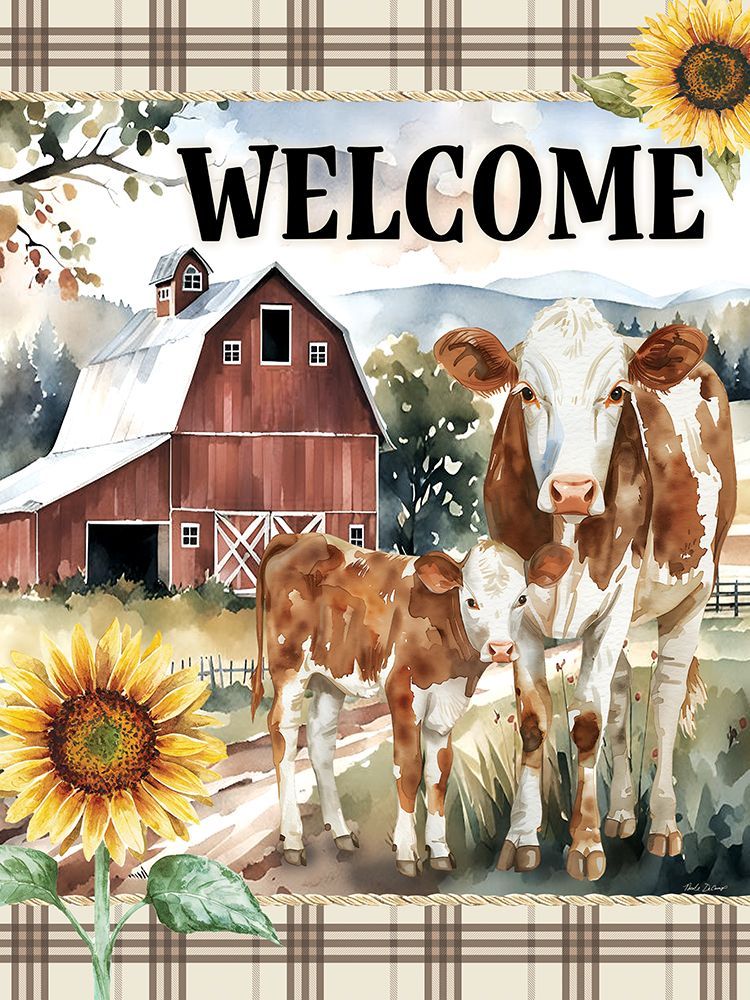 Country Welcome art print by Nicole DeCamp for $57.95 CAD
