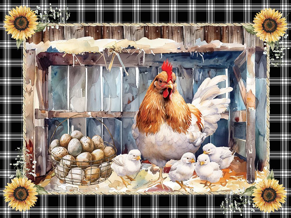Barnyard Blessings art print by Nicole DeCamp for $57.95 CAD
