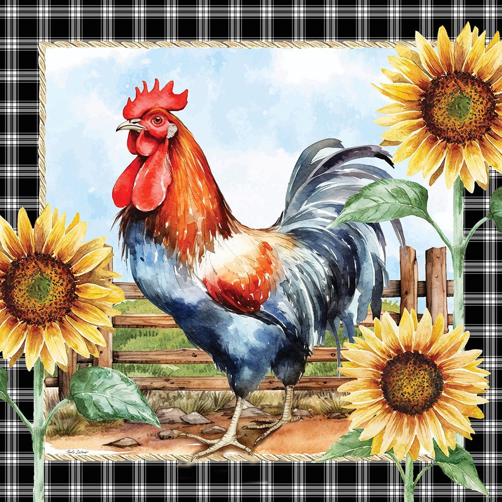 Sunflower Strut art print by Nicole DeCamp for $57.95 CAD
