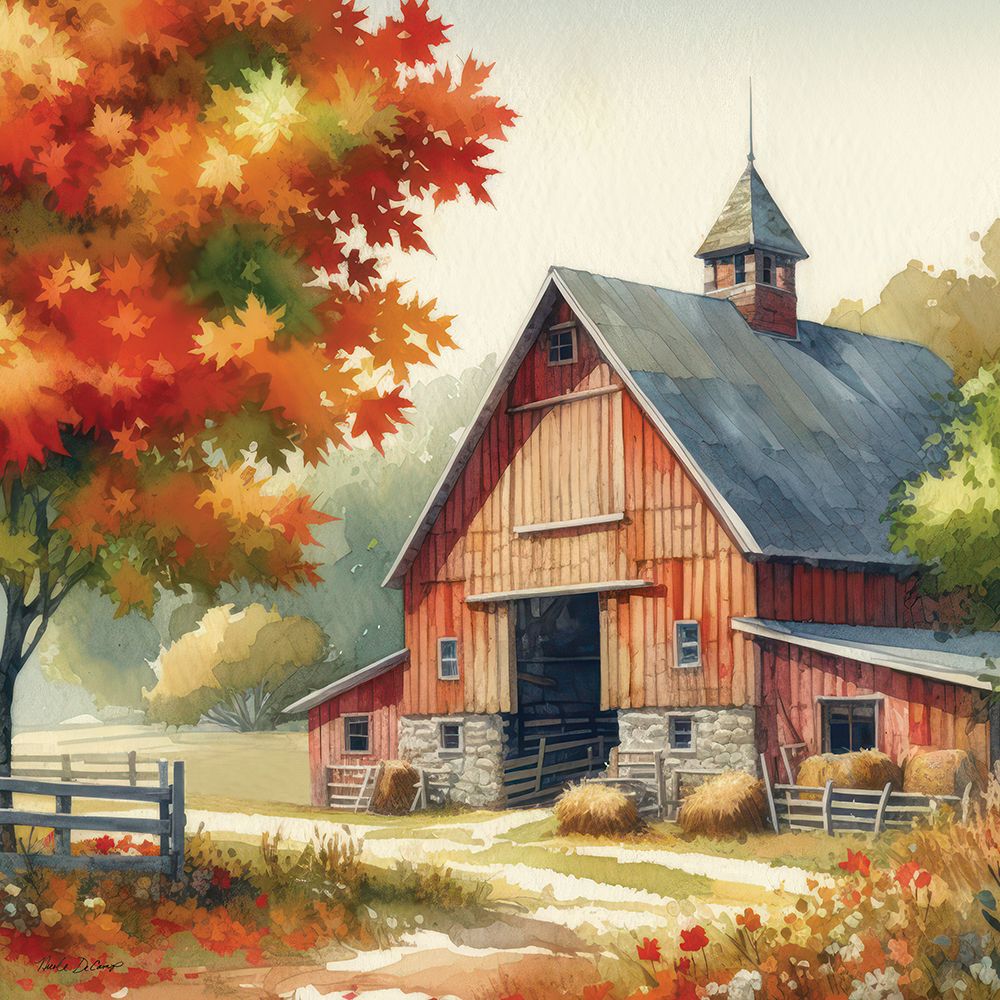 Octobers Palette art print by Nicole DeCamp for $57.95 CAD
