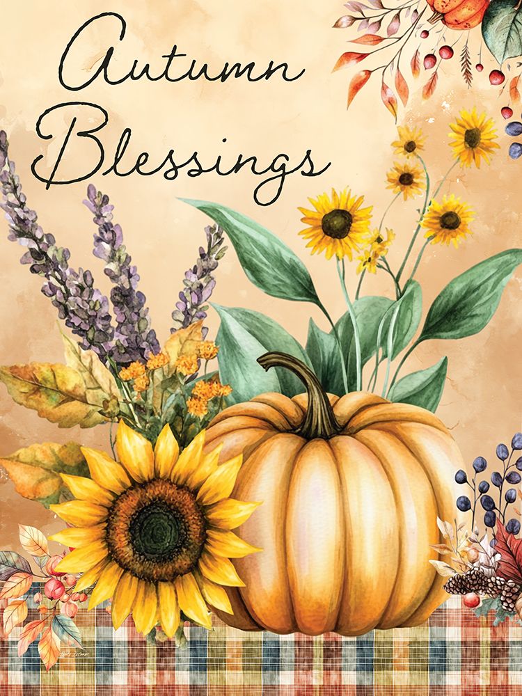 Autumn Blessings art print by Nicole DeCamp for $57.95 CAD