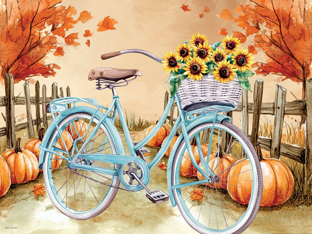 Autumn Ride art print by Nicole DeCamp for $57.95 CAD