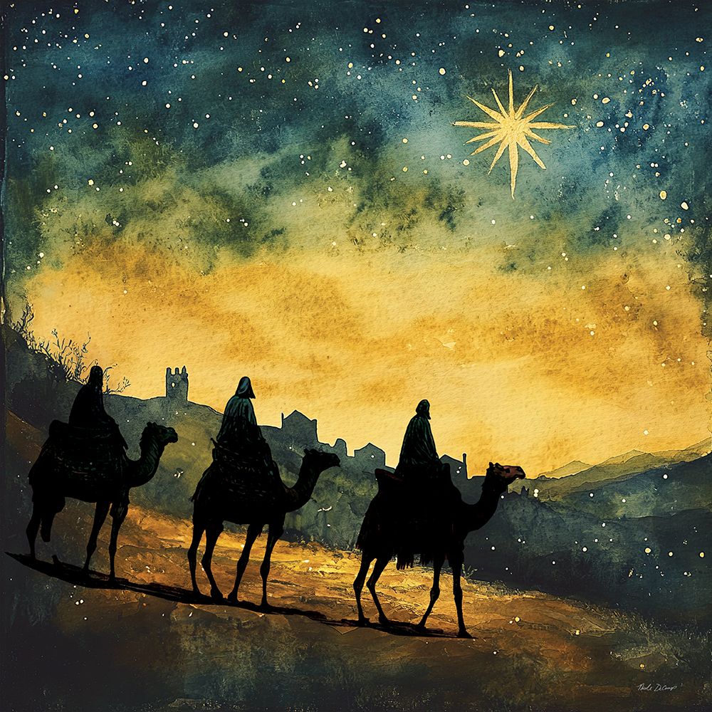 Wisemen art print by Nicole DeCamp for $57.95 CAD