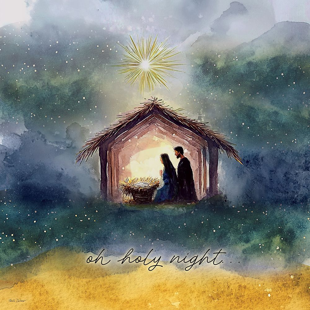 Oh Holy Night art print by Nicole DeCamp for $57.95 CAD