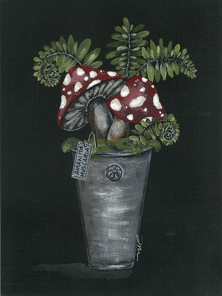 Toadstool art print by Julie Norkus for $57.95 CAD