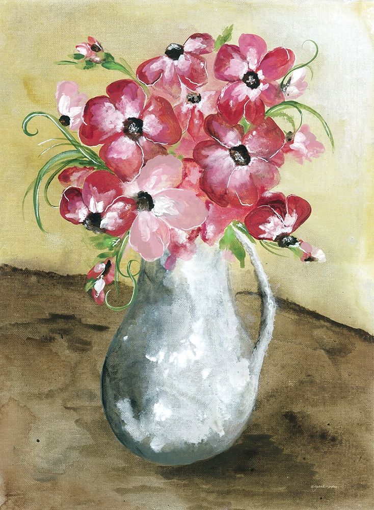 Poppy Pitcher art print by Julie Norkus for $57.95 CAD