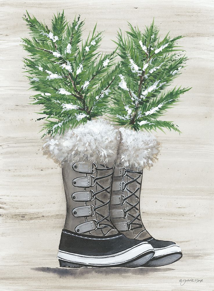 Winter Walking art print by Julie Norkus for $57.95 CAD