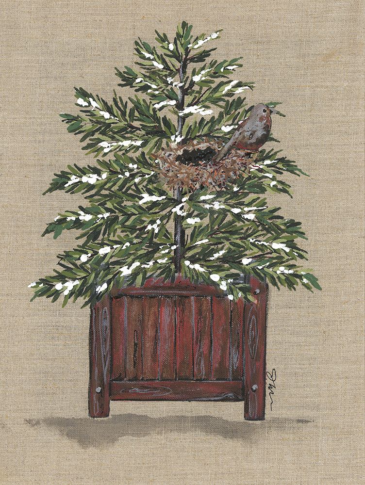 Winter Nesting Spot art print by Julie Norkus for $57.95 CAD