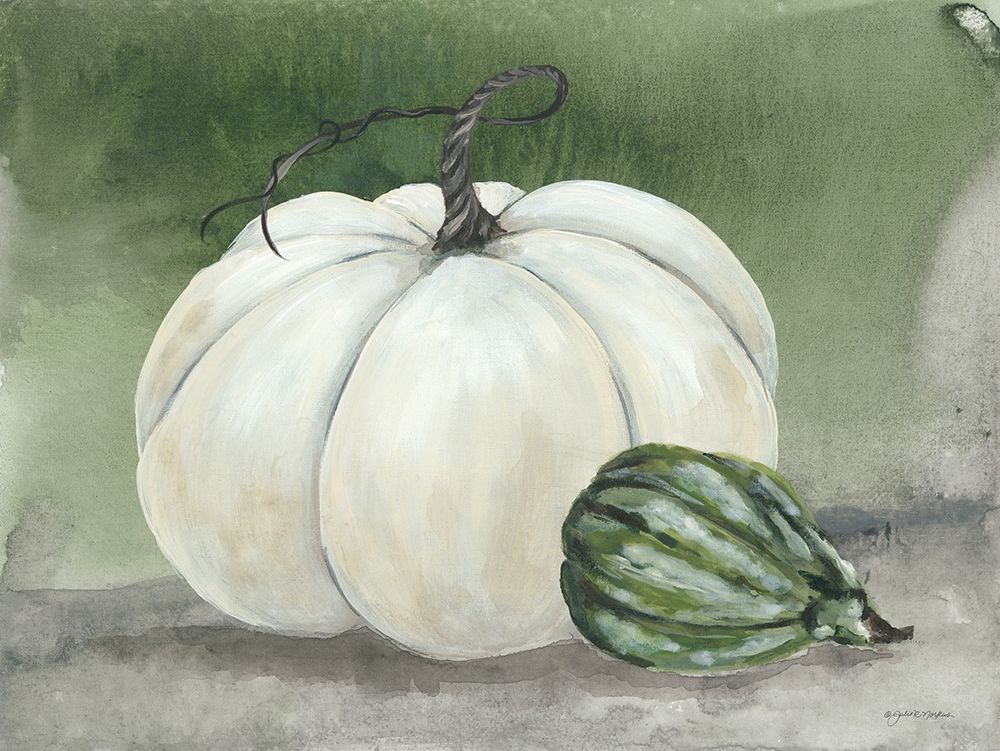 Sunny Day Pumpkins II art print by Julie Norkus for $57.95 CAD