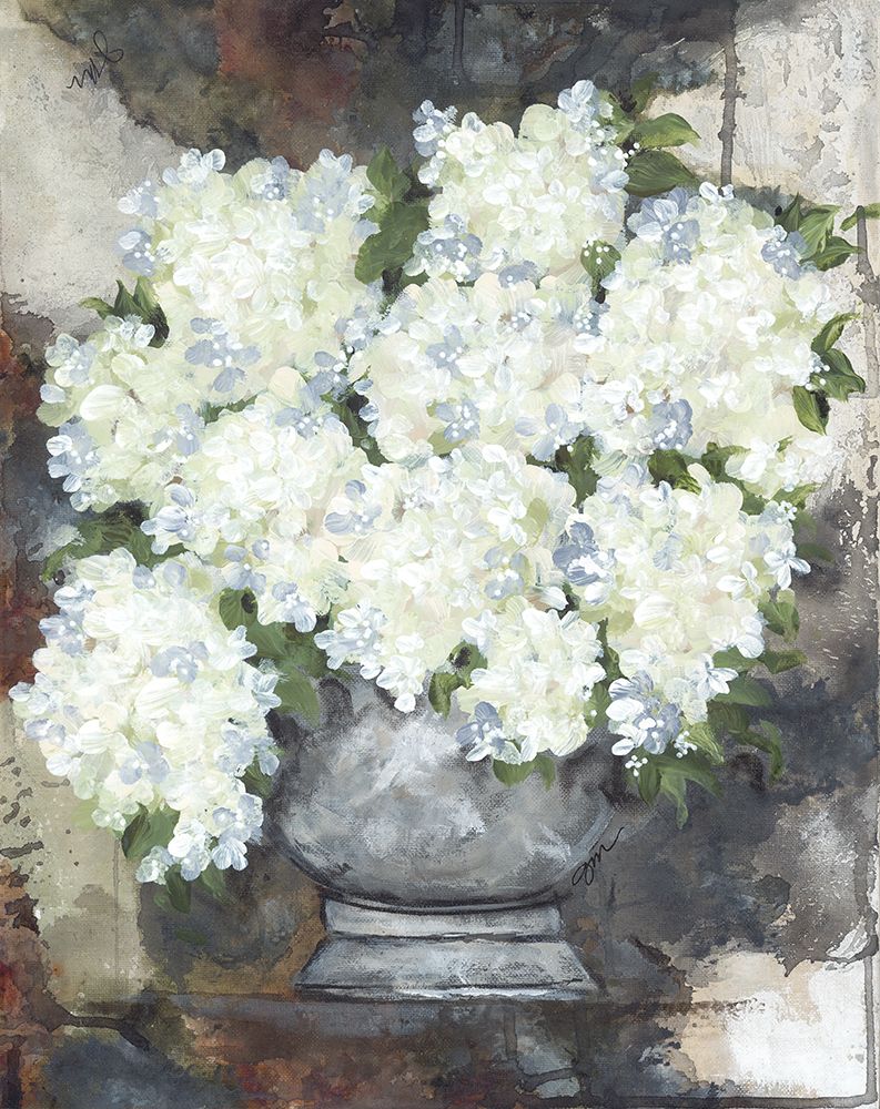 Snowball Hydrangeas II art print by Julie Norkus for $57.95 CAD