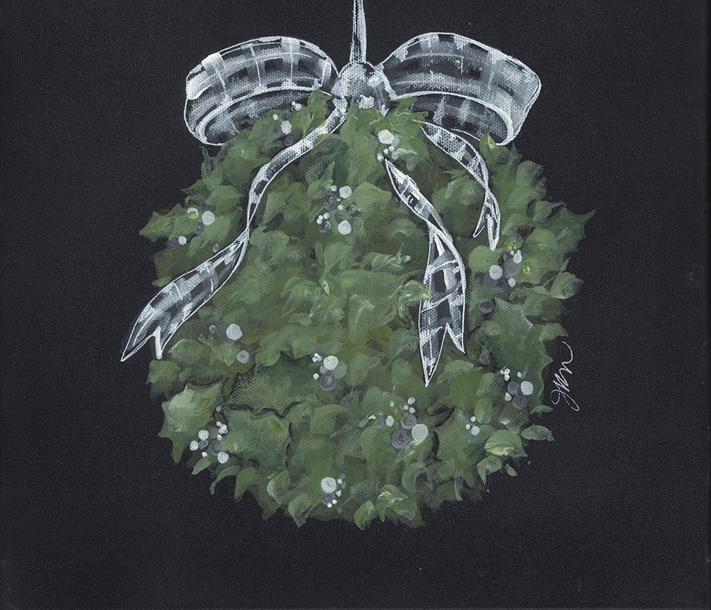 Kissing Ball art print by Julie Norkus for $57.95 CAD