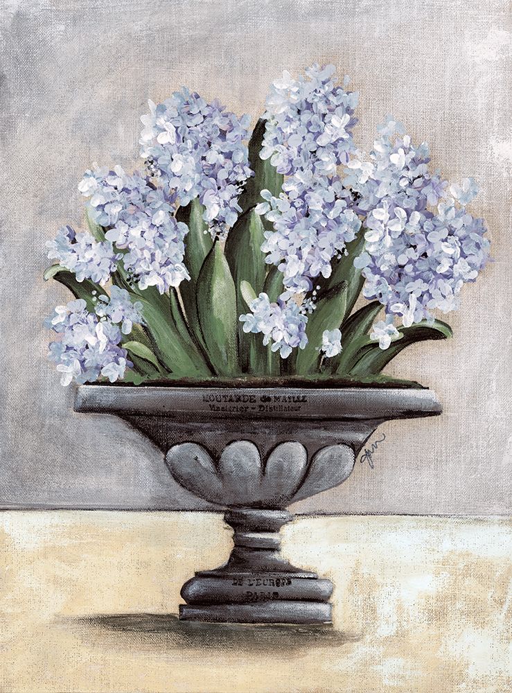 Hyacinth in Urn art print by Julie Norkus for $57.95 CAD