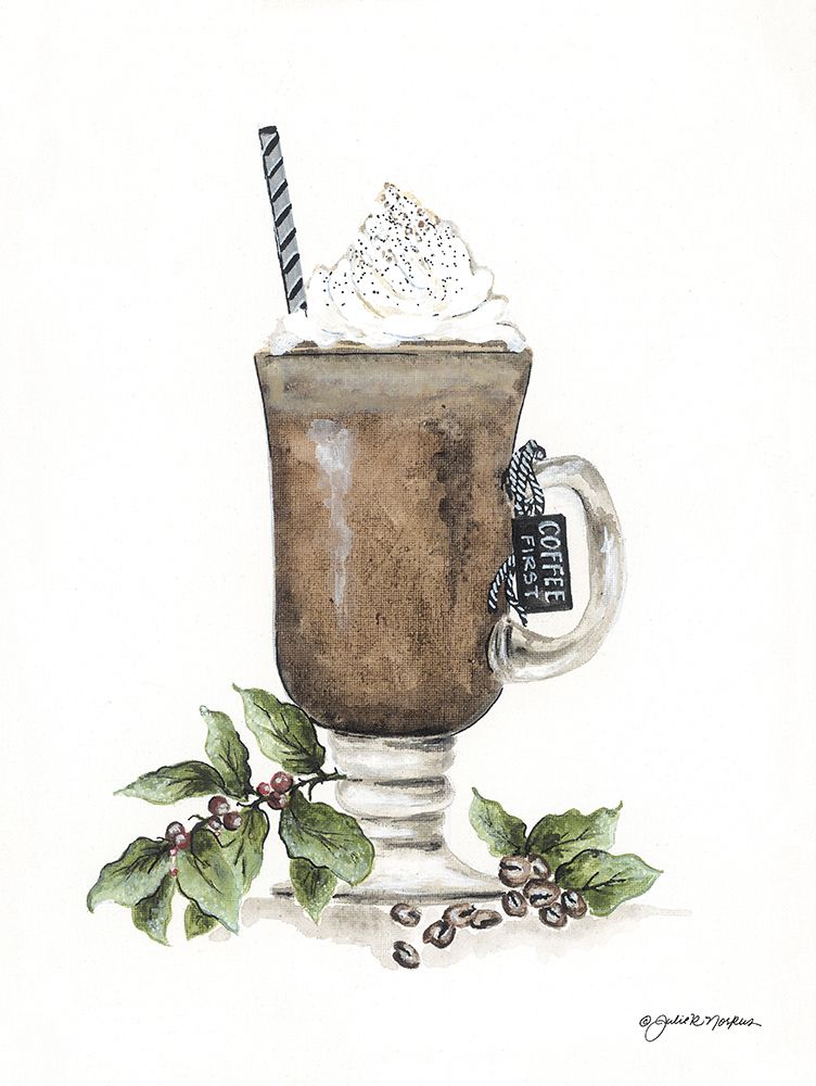 Coffee First art print by Julie Norkus for $57.95 CAD