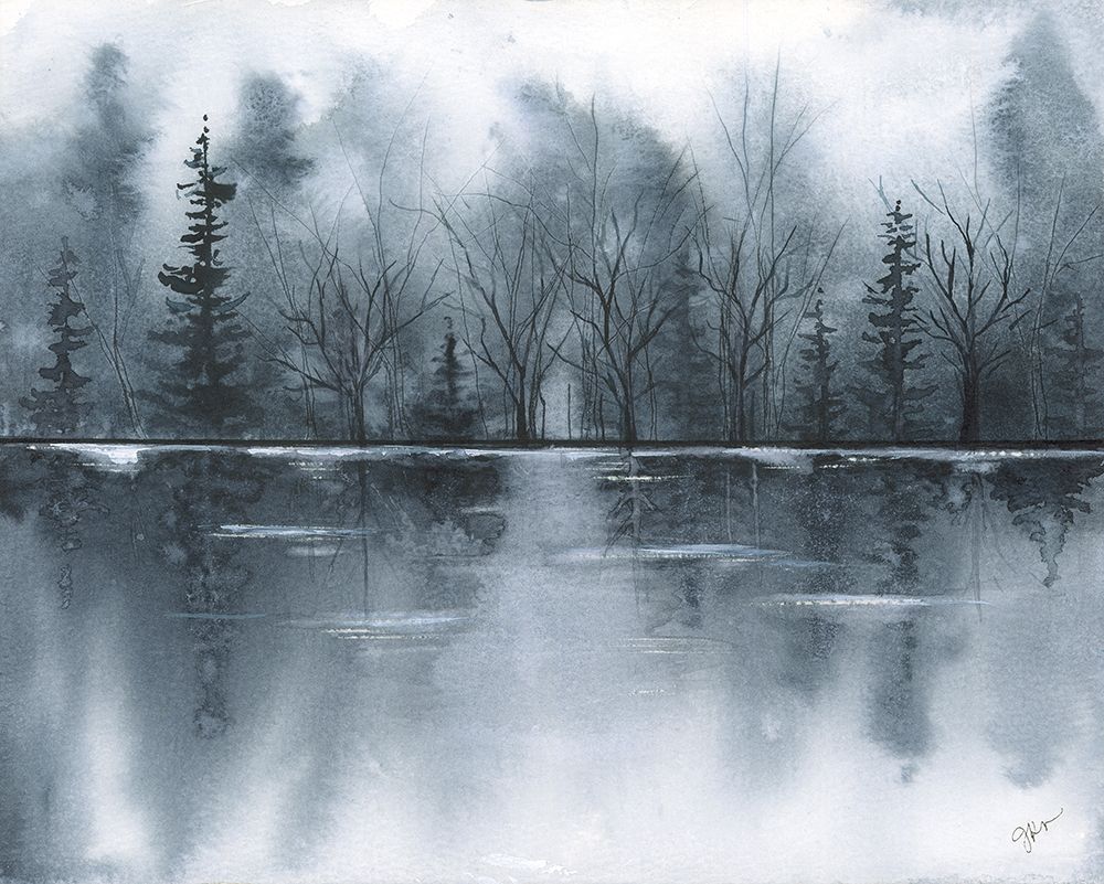 Midnight in January art print by Julie Norkus for $57.95 CAD