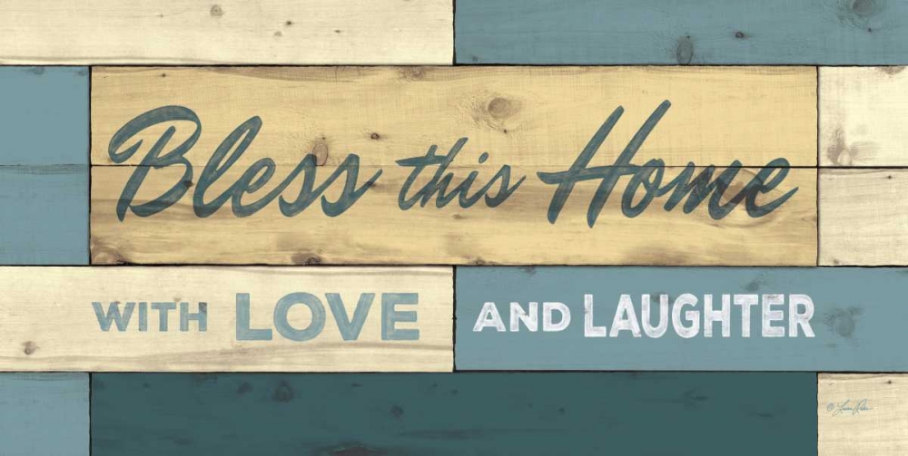 Bless This Home art print by Lauren Rader for $57.95 CAD
