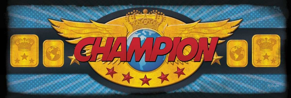 Champion art print by Lauren Rader for $57.95 CAD