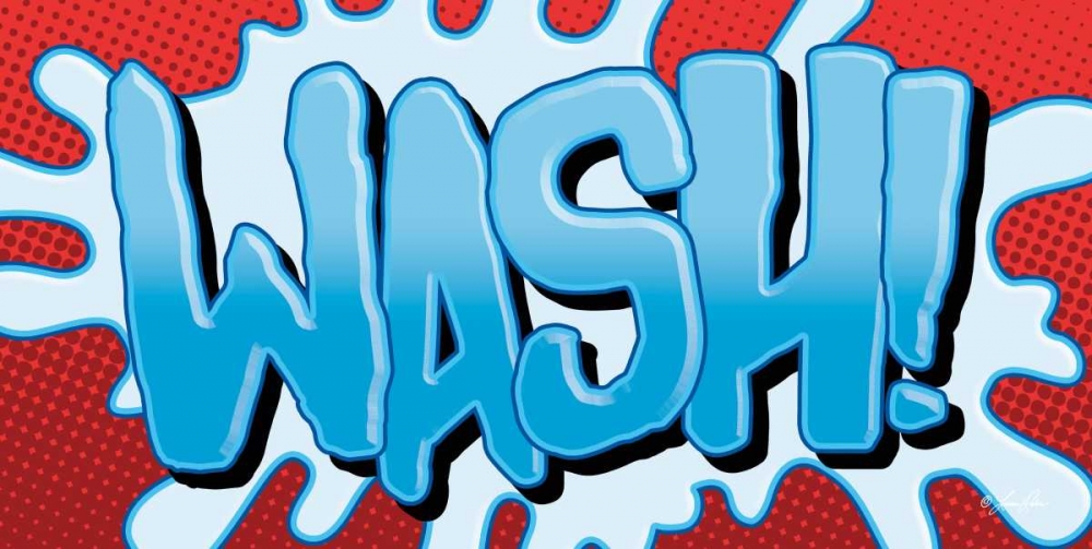 Superhero Wash! art print by Lauren Rader for $57.95 CAD