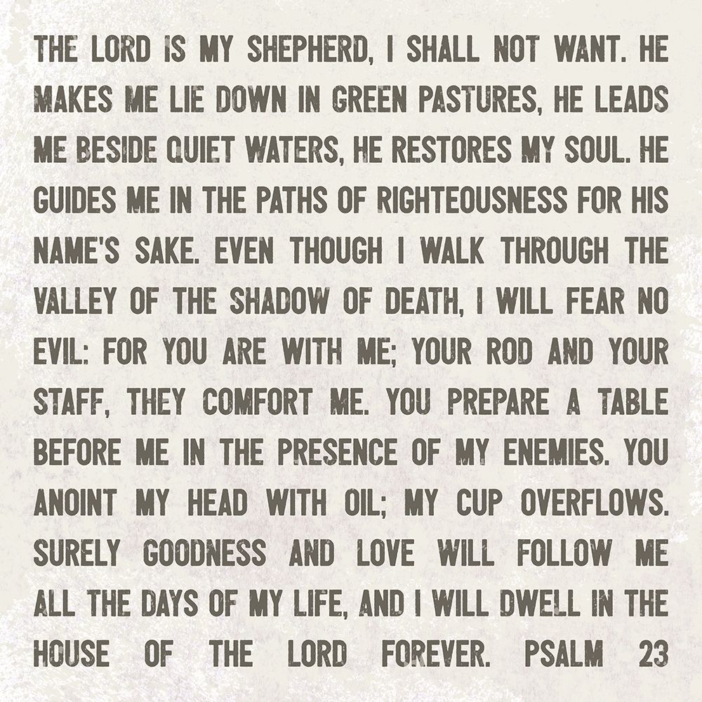 The Lord is My Shepherd art print by Lauren Rader for $57.95 CAD