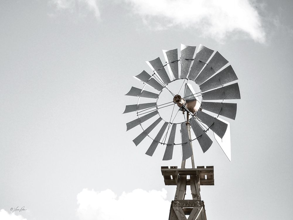 Windmill art print by Lauren Rader for $57.95 CAD