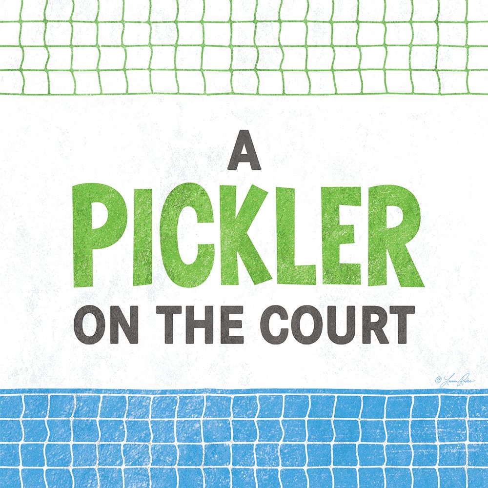 Pickleball Pickler art print by Lauren Rader for $57.95 CAD